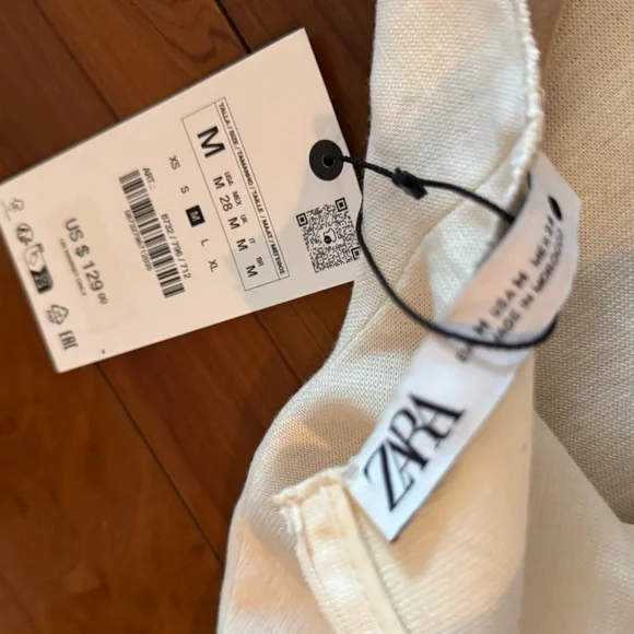 Elegant Cream Jumpsuit by ZARA - Picture 7 of 16